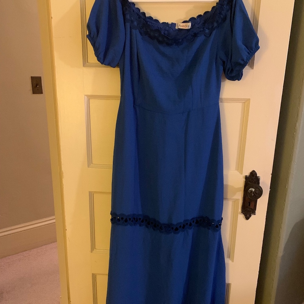 Magical blue dress